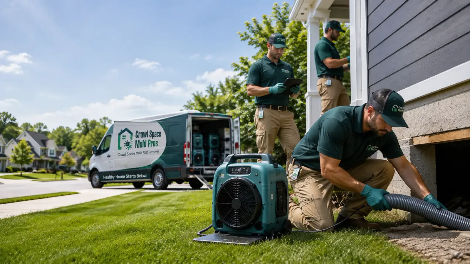 Crawl Space Mold Removal in Ellenville, NY